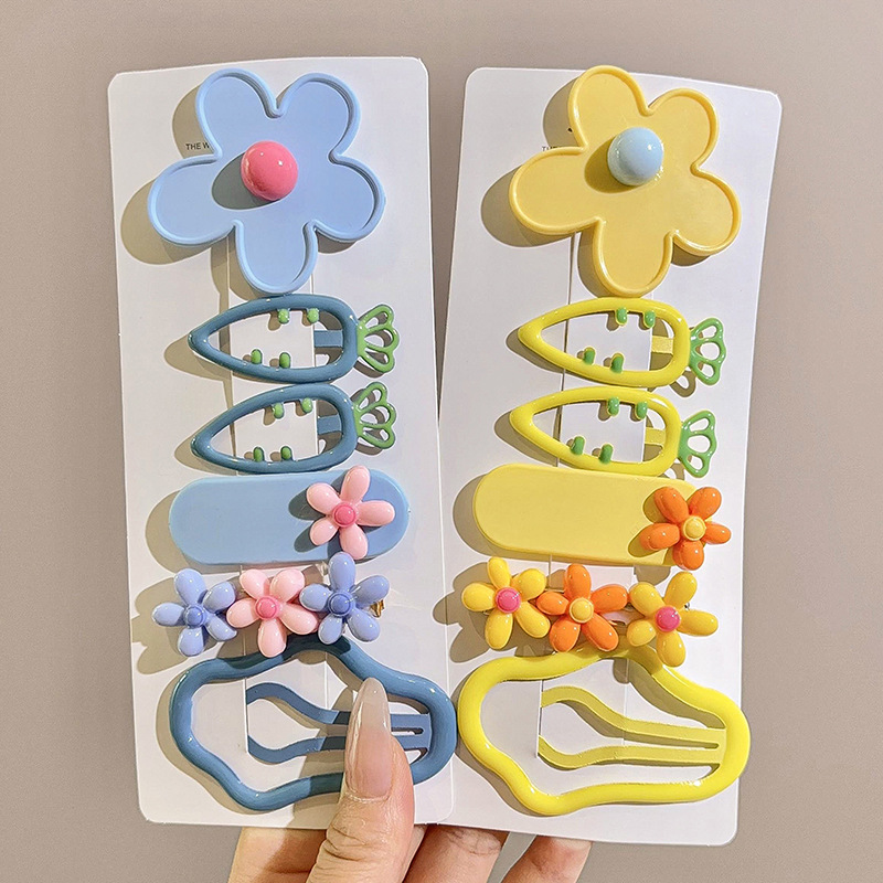 Clip de cabello de dopamina para niñas broche de cabello de la frente broche de cabello rotura BB clips lateral clips de cabello de bebé clips de frangeo toque