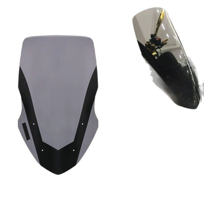 Suitable for Yamaha Motorcycle front windshield - gray