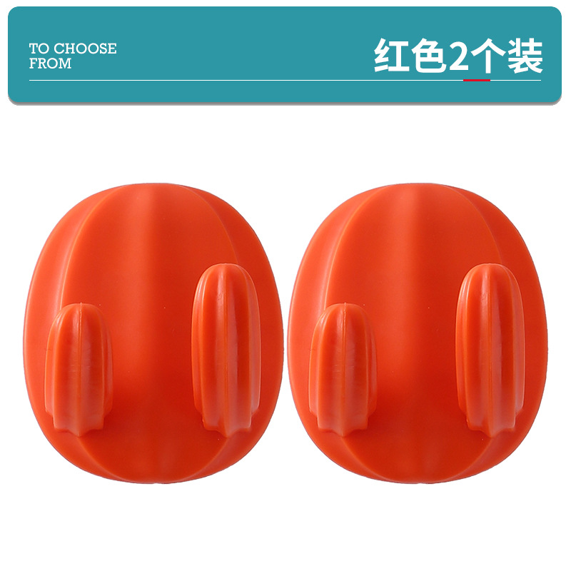 Enchufe titular cocina Punch-cable de datos libre de almacenamiento de alambre artefacto cargador hebilla pared organizador gancho