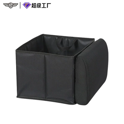 Car Storage Box Lumbar Support Two-In-One Universal Oxford Cloth Foldable Car Seat Storage Box Storage Box (Car storage bag/box) - standard-model-11kg