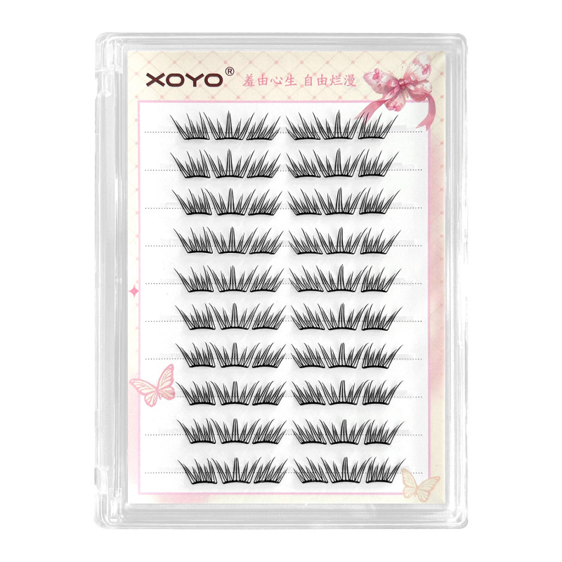 XOYO スモールチップシリーズ～接着剤不要のサマーブルーティアーズ、乱雑なグラフティング感、透明感、超フォトジェニックで簡単に目元にフィット～|undefined
