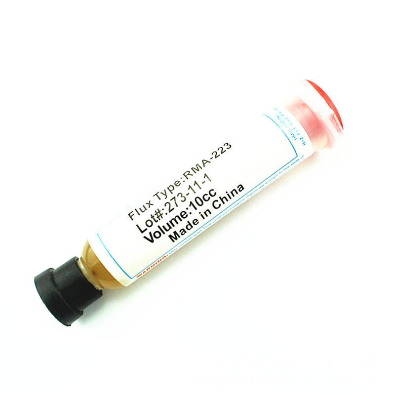 Supply RMA-223 flux paste 10cc syringe welding oil welding tool flux Supply RMA-223 flux paste 10cc syringe welding oil welding tool flux