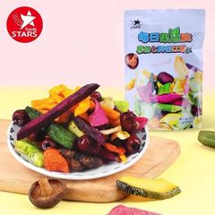 Star Daily Fruit and Vegetable Crisps Mixed Vegetable and Fruit Dried Greens Crisps Famous Snacks Snack 228g Bag