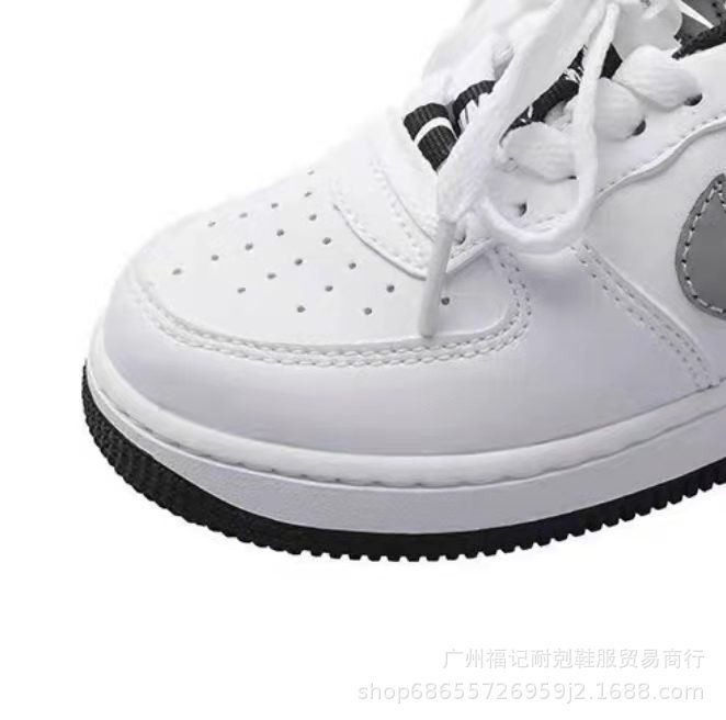 纯原童鞋空军一号儿童运动鞋男童女童低帮小白鞋新款学生休闲板鞋|undefined