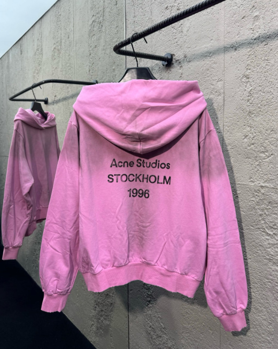 Acne Studios Jacket Logo Pink