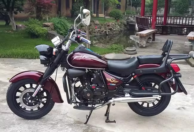 Retro Motorcycle Sports Car 200Cc National Iv Efi Can Be Licensed Storm Harley Prince Fuel Straddle Street Motorcycle