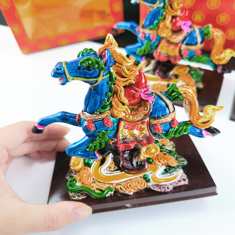 卸売り樹脂彩陶馬置物馬が成功したマスコットの家のデスクトップ客間書斎の誕生日開業プレゼント|undefined