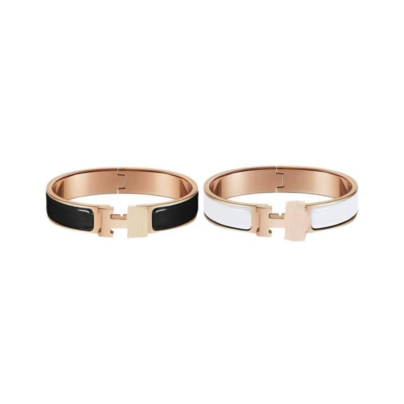 Bracelet with letters, classic enamel, for beloved