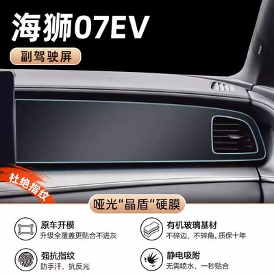 Supplies Gear Buttons, Central | Car interior film - hiace-07-co-pilot-matte-crystal-shield-duravision