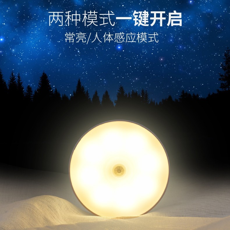 Nightlight Bedroom Sleep Light LED Energy Saving Lamp usb Desk Lamp Eye Protection Home Bedside Charging Student Dormitory Internet Celebrous