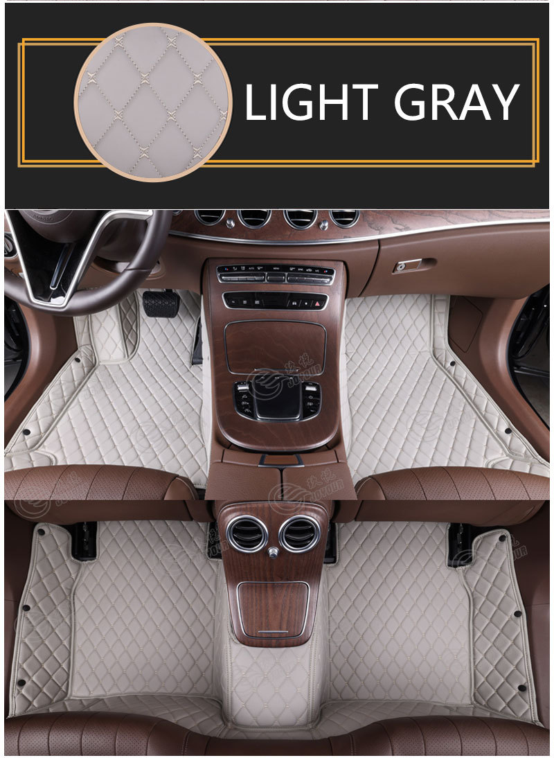 Cross-Border Full-Coverage Car Floor Mats, Left-Hand Drive Car Floor Mats, Factory Source for Custom Car-Specific Floor Mats