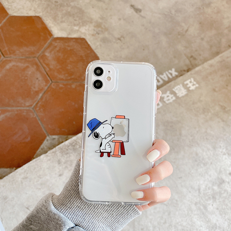 Nueva carcasa de teléfono móvil iPhone12 Apple 15PROMAX silicona para 14pro todo incluido 11 transparente 13 resistente a caídas