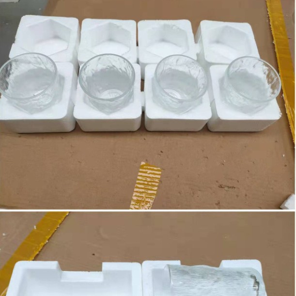 Patrón glaciar vaso taza de agua patrón de martillo japonés taza de whisky copa de vino jugo de vidrio taza de café taza de regalo