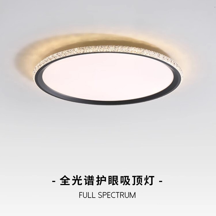 Minimalist Corridor Lighting Balcony Entrance Entrance Creative Light Luxury Sunset Simple Crystal Nordic Bedroom Ceiling Lamp