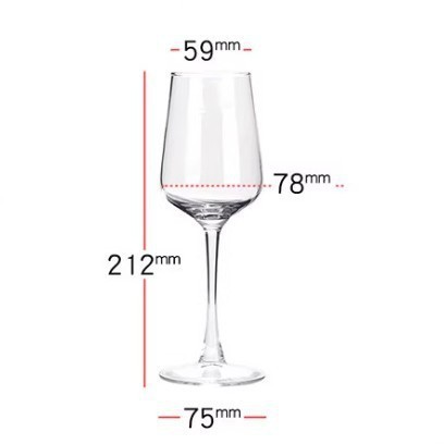 360ml 보르도 레드 와인 잔