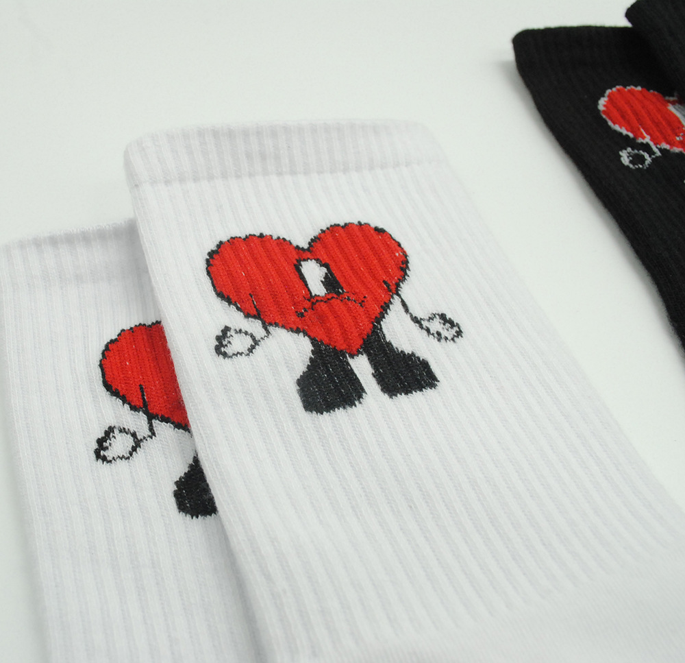 Unisex Fashion Heart Shape Cotton Ankle Socks display picture 4