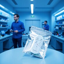 现货防静电自封袋 LED灯条硬盘主板芯片电子元器件防潮密封袋定制