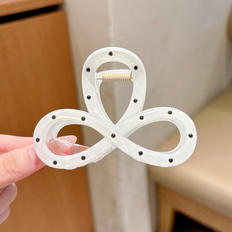 8 ¿ lazo 9 cm beige