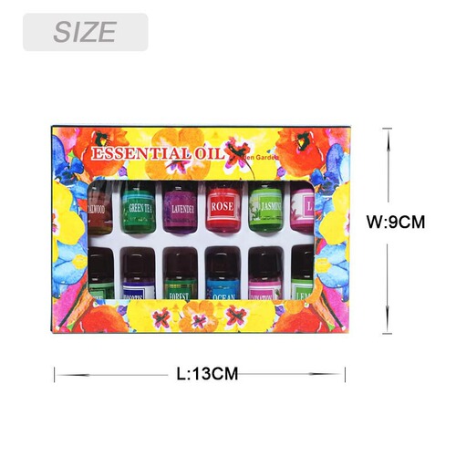 New product wholesale 12 pieces 3ML upgraded aromatic essential oil, concentrated indoor aromatherapy essential oil, aromatic supplies
