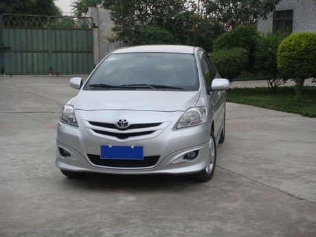 Suitable for 08-13 Toyota Vios Body Kit with Front Lip, Rear Lip, Side Skirts, and Modified Parts