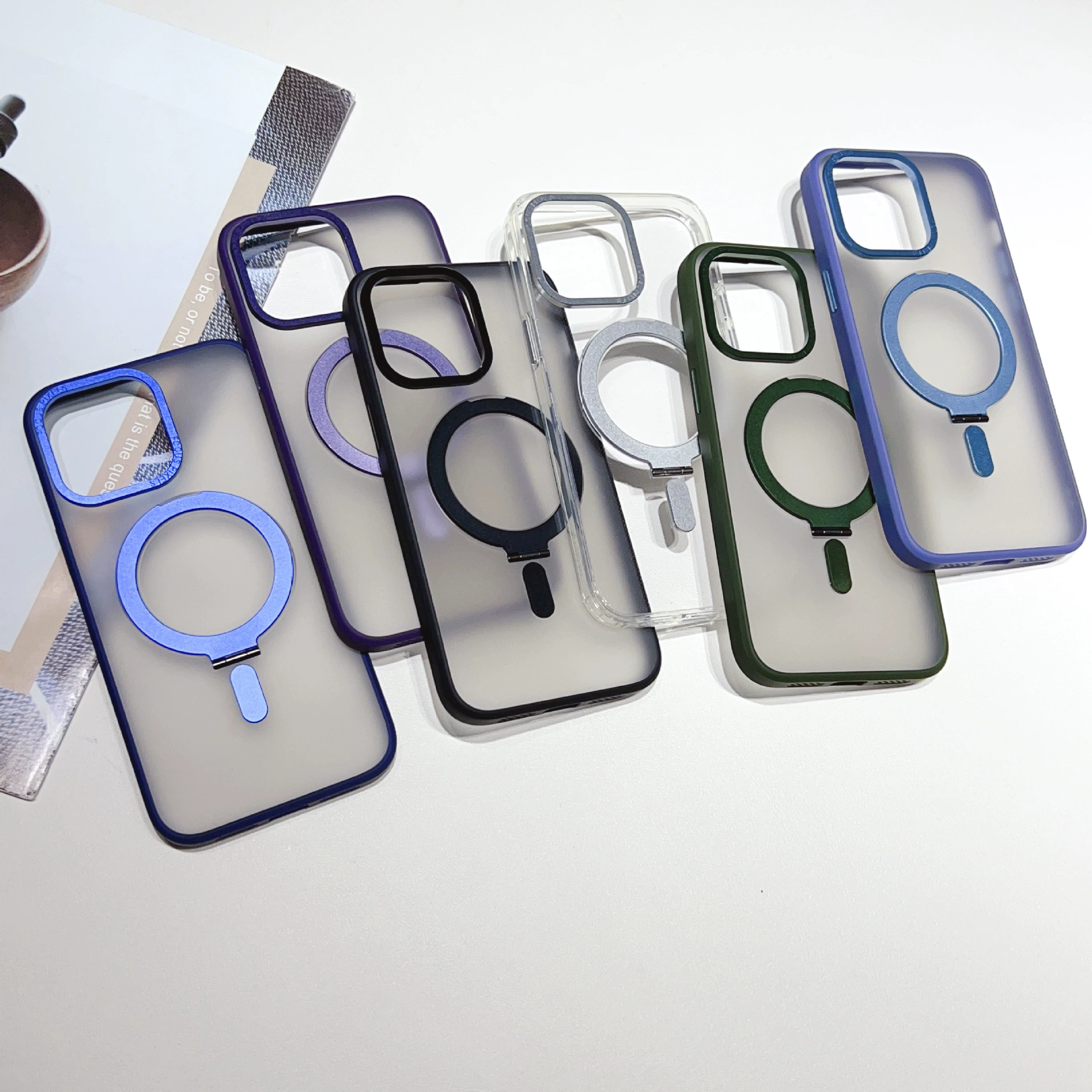 Для Apple 15Pro Магнитный Чехол для мобильного телефона iPhone 14Pro Max Кронштейн Защитный чехол Magsafe Чехол Новый стиль