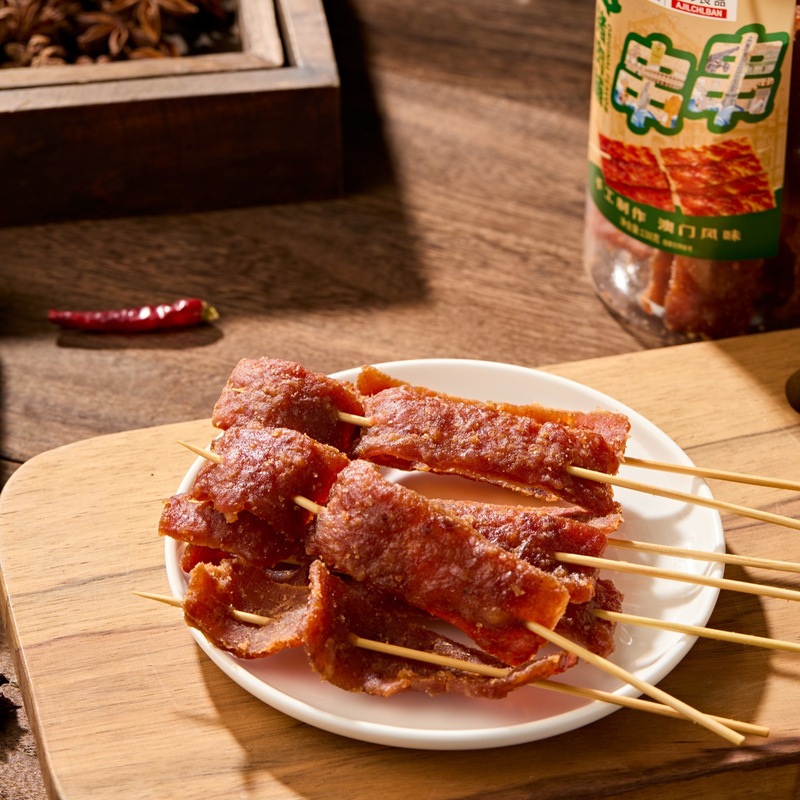 优之良品手工制作澳门风味 猪肉脯串串网红休闲解馋辣条零食小吃|undefined