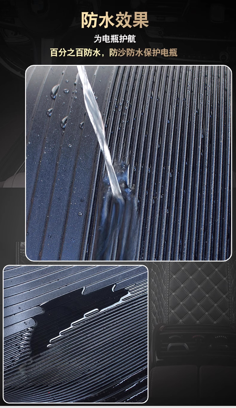 Suitable for Haojin Sr07 Motorcycle Rubber Foot Pads, Foot Pedal Mats, Wear-Resistant, Waterproof, Anti-Slip Modified Accessories