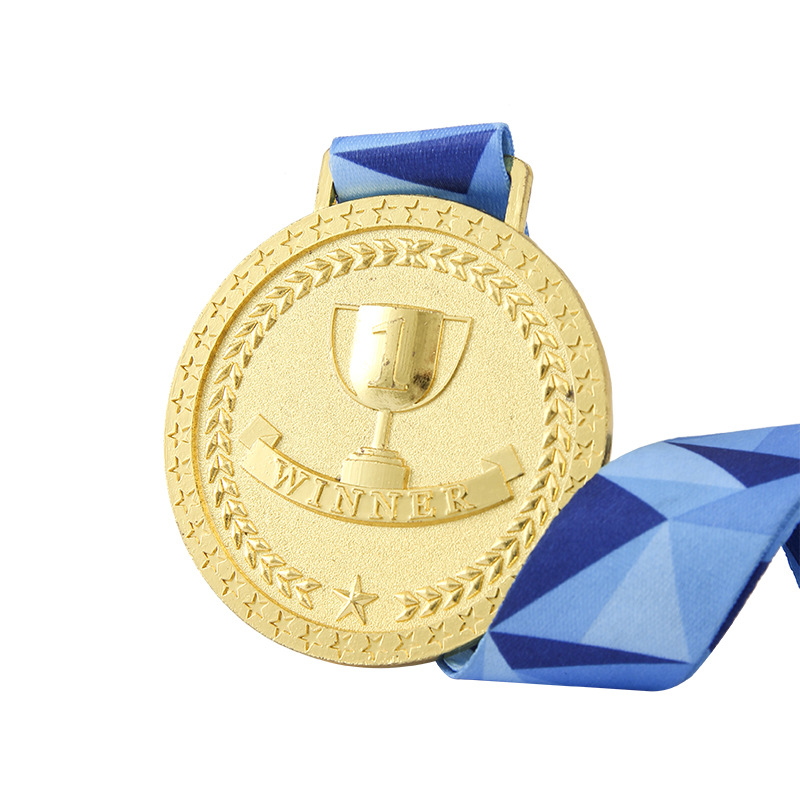 Medallas Metal medalla deportiva Medalla de carreras Medallas competitivas Maratón conmemorativo digital Fútbol