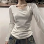 秋季长袖显瘦新款上衣
