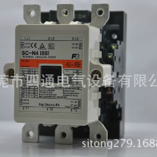 Новый оригинальный Fuji трехфазный контактор переменного тока SC-N4 220V 110V 24V380V 40KW