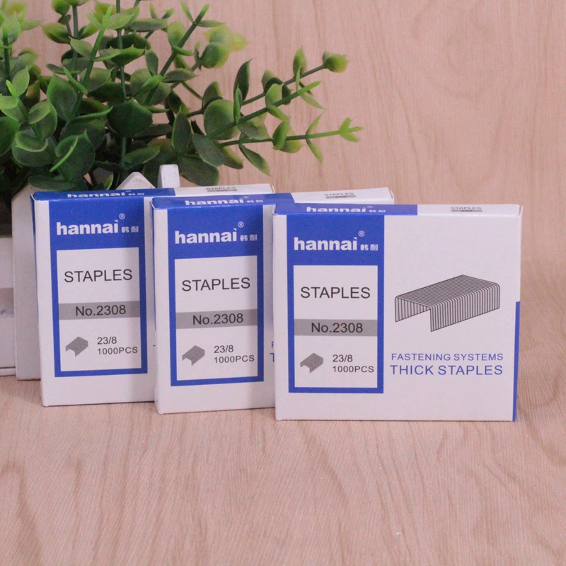 Han Nai 2308 толстые степли тяжелые гвозди Han Nai 23/8 толстые степлы 8MM заказ 30-50 листов бумаги