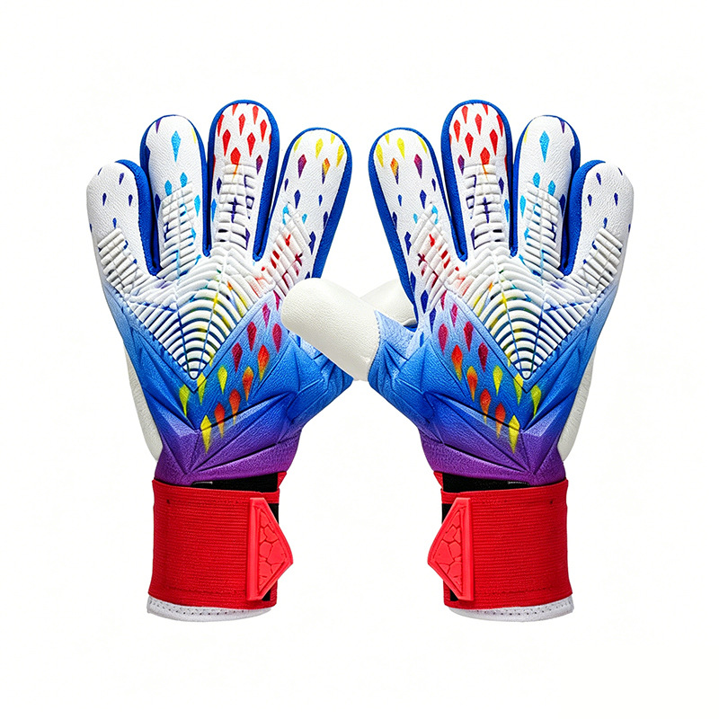 Fábrica directa de guantes de portero de fútbol de látex grueso antideslizante guantes de portero cómodos y transpirables para hombres y mujeres