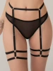 Black, double strap