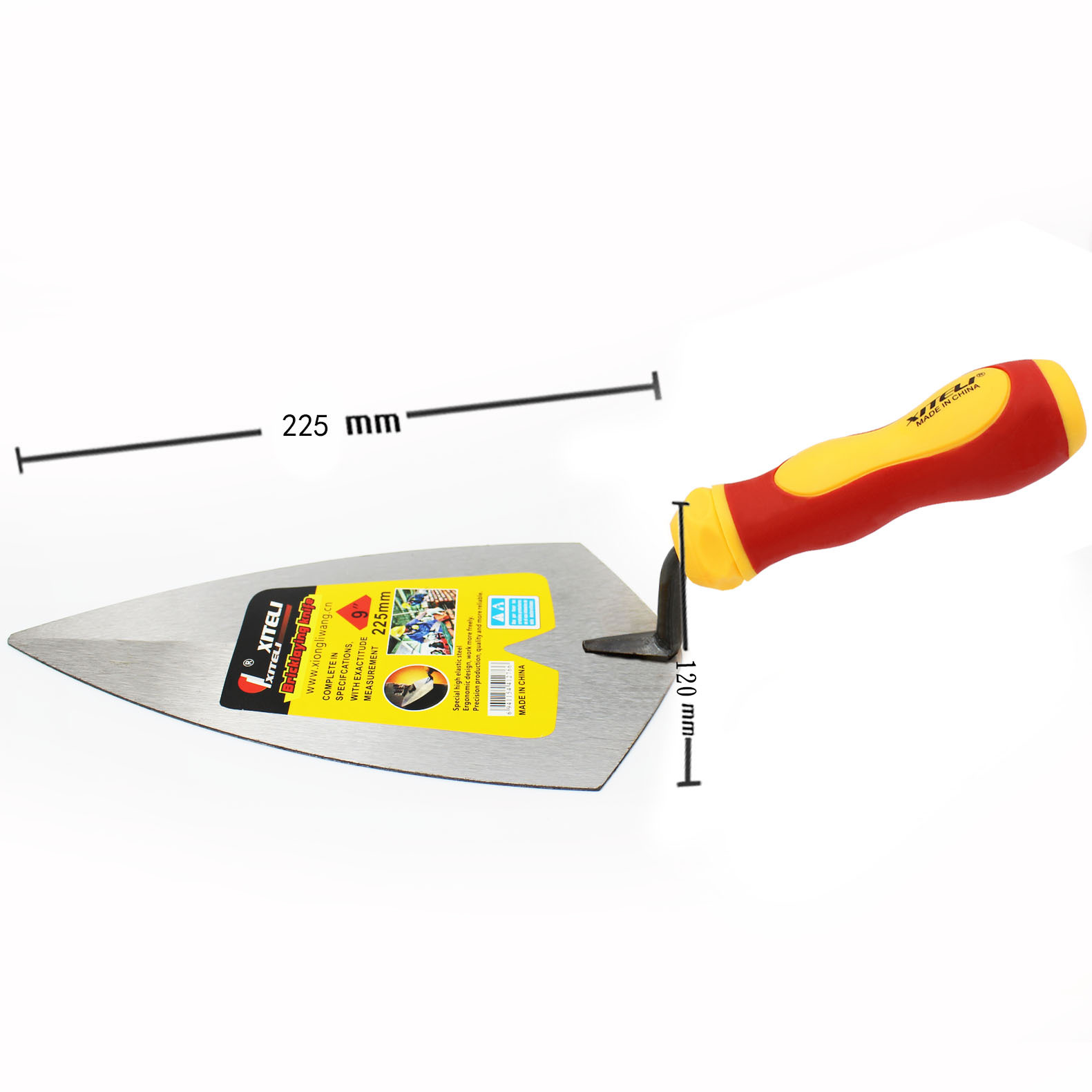 Venta directa de fábrica paleta de cabeza redonda azulejo cortador azulejo herramienta Oval paleta señaló cortador de ladrillo