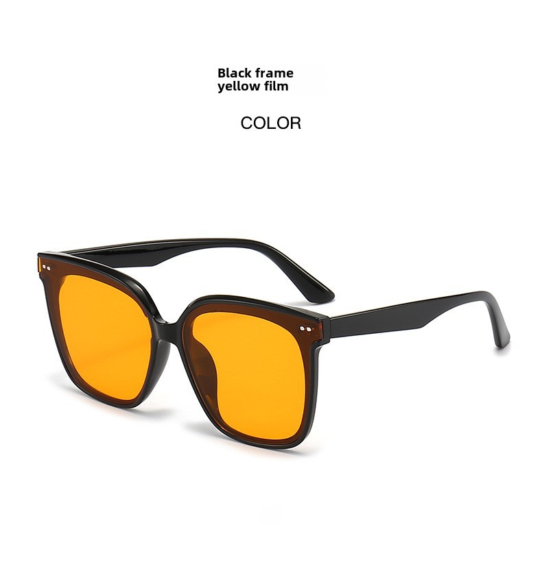 2024 nouvelles lunettes de soleil pour femmes haut de gamme grand visage minceur lunettes de soleil filet rouge photo I lunettes de soleil de protection UV_voghion.com