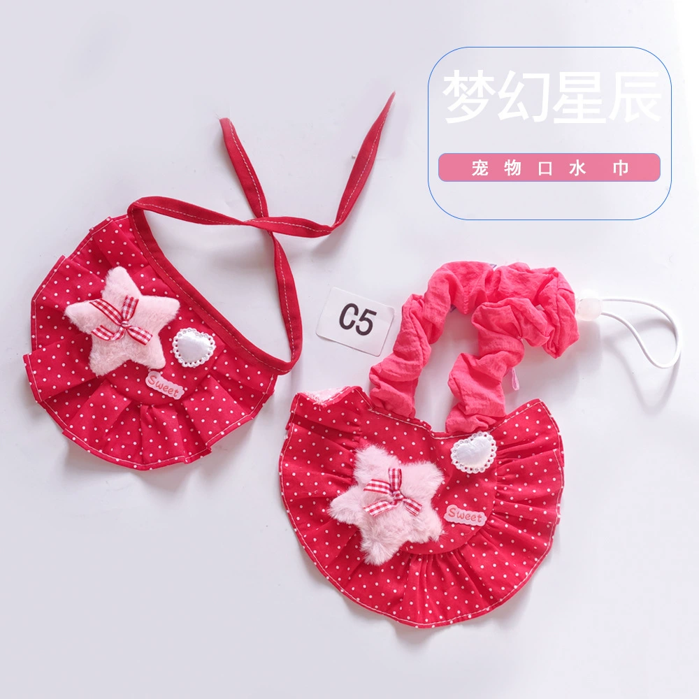 Орнаменты для домашних животных новый стиль домашнее животное рот полотенце бант украшение кошачьих украшений праздничный день рождения домашнее животное наполовину нагрудник