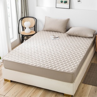 Solid color 60 long staple cotton bed hat single double bedspread bed sheet dustproof protection mattress bedding wholesale generation