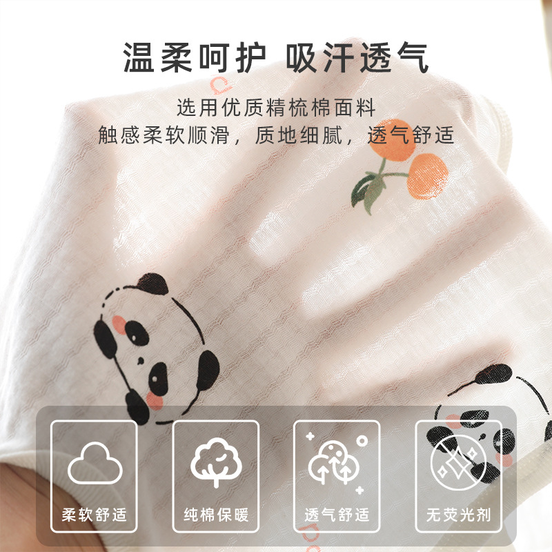 y2301 Newborn Baby Velcro Split Pants Summer Thin Breathable Cotton Long Pants for Babies No Bone Adjustable 