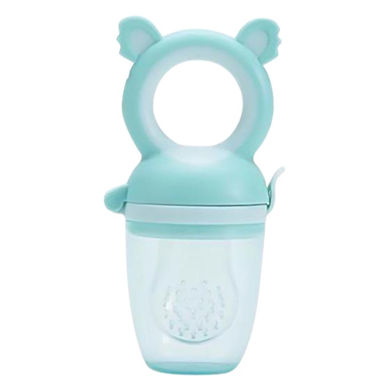 Bebé de frutas y verduras Kaola mordedura música fruta suplemento alimenticio dispositivo mordedura bolsa de malla de silicona masticar música chupete