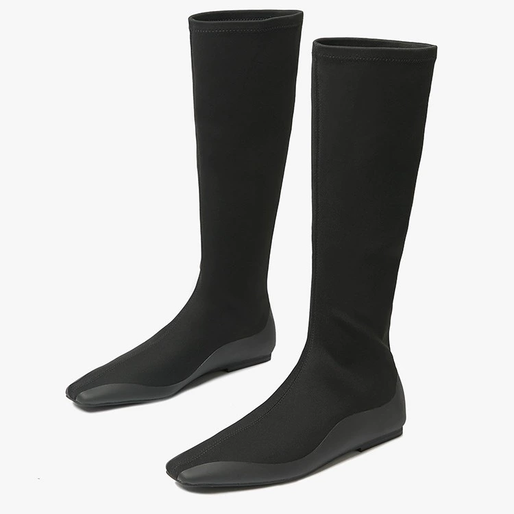 Готовые ботинки и туфли с отрицательным давлением для похудения ног. | Оригинальные красивые сапоги, эластичные ботинки на спортивной подошве, ботинки для похудения ног, длинные сапоги на плоской подошве.