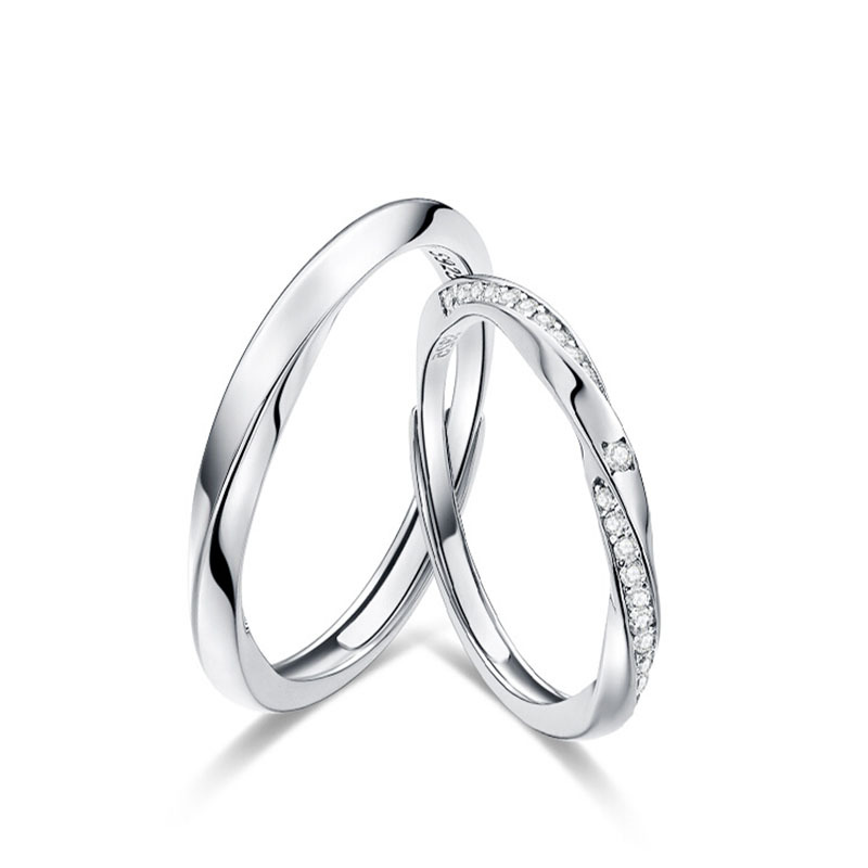 Sunrise Möbius Ring - Minimalist And Unique Infinity Love Couple's Adjustable Open Ring, Gift_voghion.com