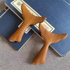 Wooden Guasha Spoon Sandalwood Guasha Board Shoulder Neck Scratching Leg General Neck Spine Curved Back Acupressure Massage