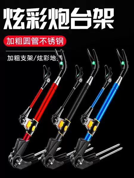 Stainless Steel Fishing Rod Holder Stand, Durable and Sturdy
