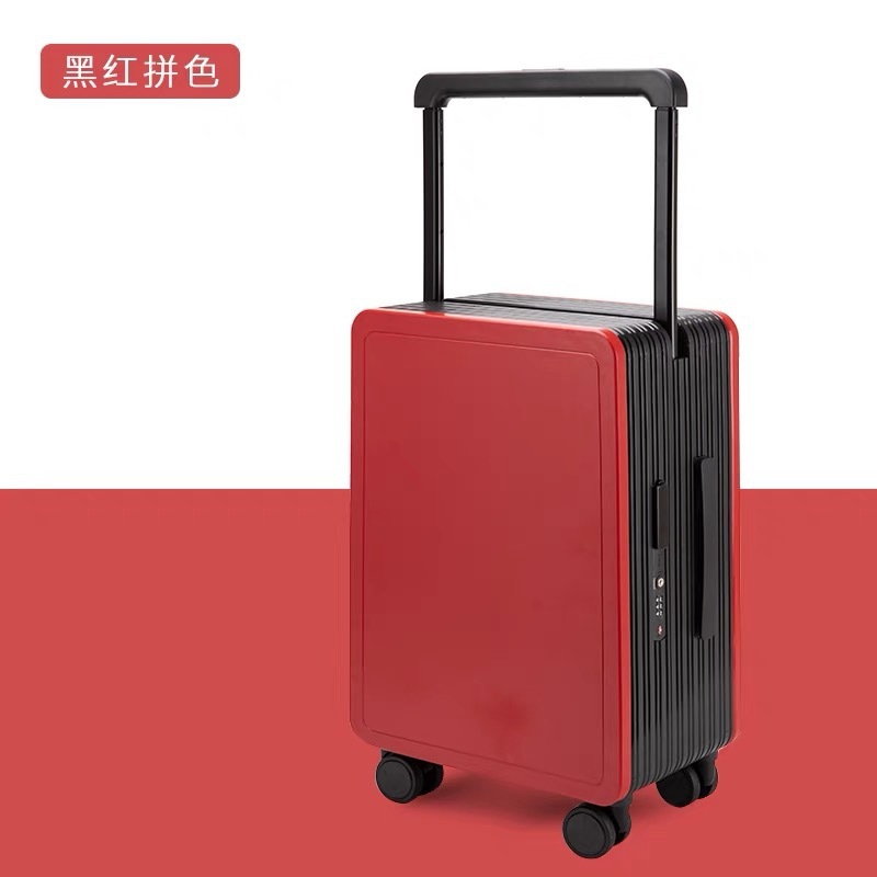 20252025途伽寛タイロッドネット赤スーツケース20インチ静音万向輪24インチ税関ロック旅行箱|undefined