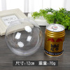 Transparent plastic accessory, pack, decorations