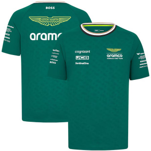 2025 New Summer F1 Racing Suit Team, Various Same Styles, Men's Short-Sleeved, Soft, Quick-Drying, Printed and Personalized Customization