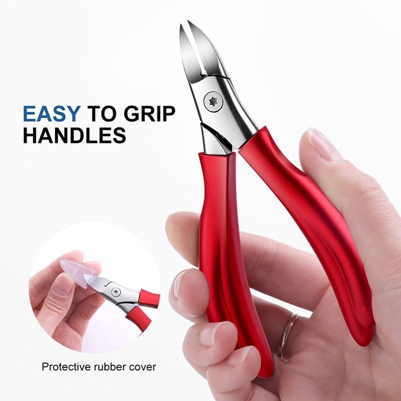 Chicknose pliers stainless steel nail clippers set inlay methidine LOGO pedicure nail groove pliers beauty nail clippers tool inflammation