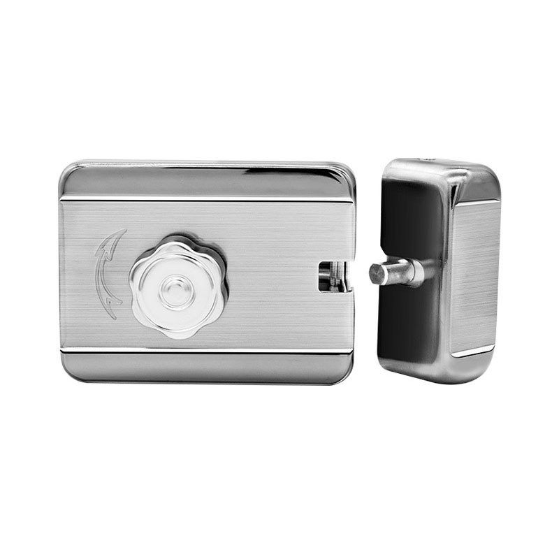 Cerradura de control eléctrico cerradura espiritual 12V bloqueo electrónico de control de acceso de la comunidad puerta de la unidad de construcción puerta antirrobo bloqueo de motor silencioso