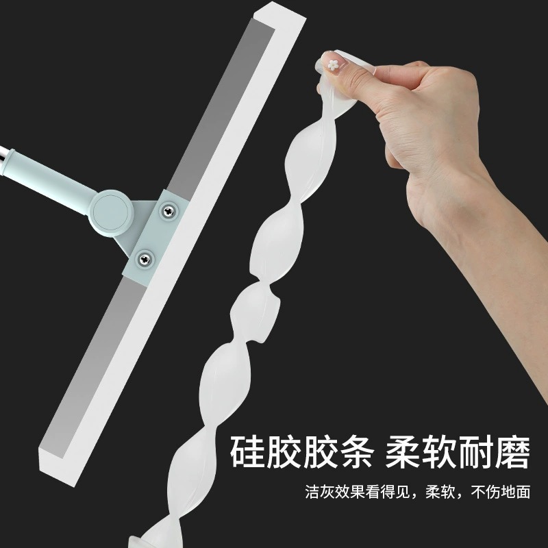 Barba mágica inodoro limpiaparabrisas de baño artefacto de barrido hogar raspador de agua de silicona raspador de piso de inodoro