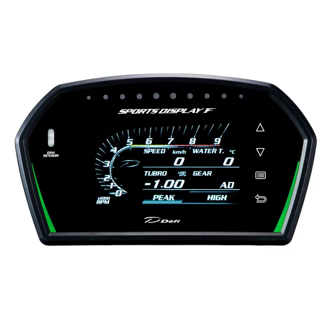 DFSF新款液晶改装汽车仪表赛道模式水温涡轮油压转速功能